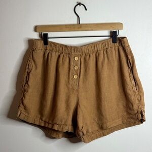 MATE the Label Brown Women Shorts
